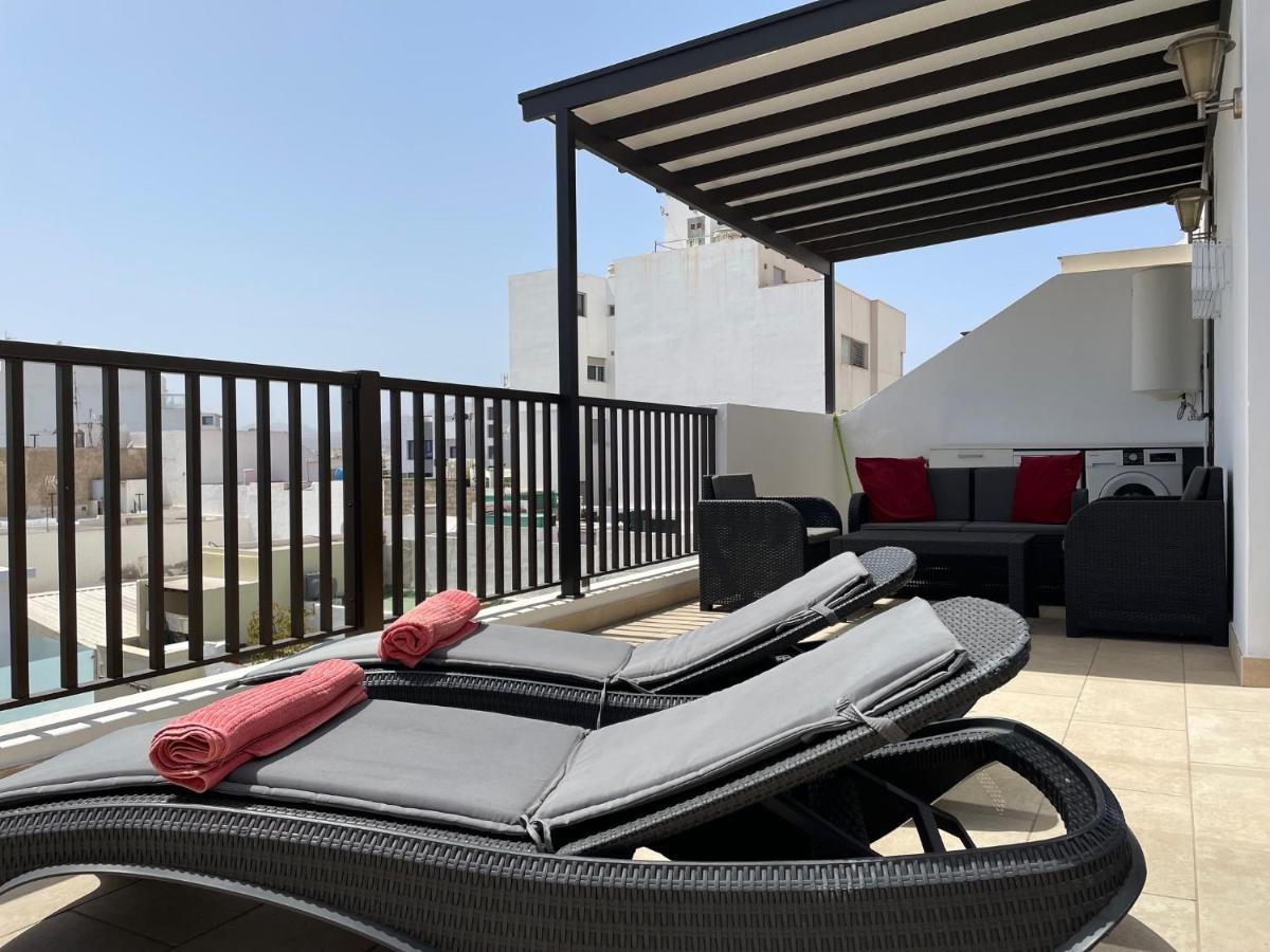 Ferienwohnung The Penthouse Ascona In El Charco Arrecife  Exterior foto